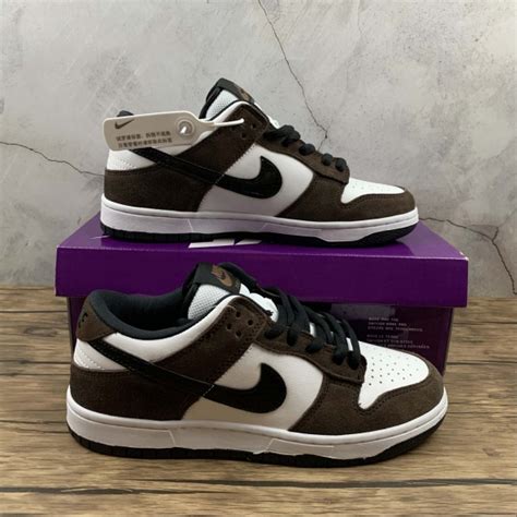 replicas nike sb dunk low white black trail end brown|nike sb dunk.